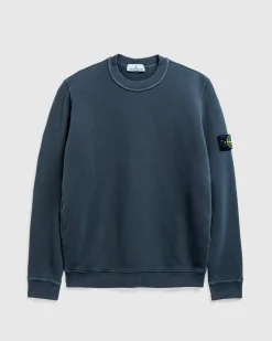 Stone Island Crewneck Sweatshirt Lead Grey- Sweats