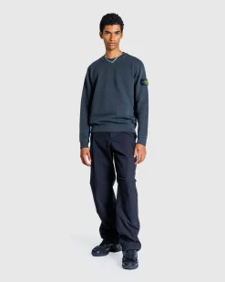 Stone Island Crewneck Sweatshirt Lead Grey- Sweats