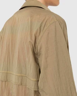 Highsnobiety Crinkle Nylon Mac- Outerwear