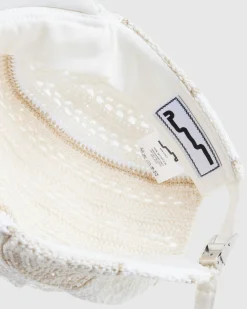 SSU Crochet Baseball Cap Angel Ivory- Hats