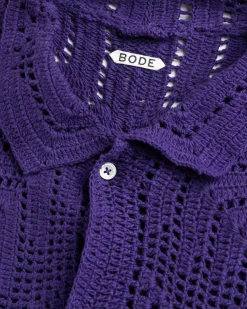 Bode Crochet Overshirt- Shirts