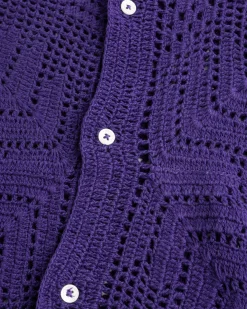 Bode Crochet Overshirt- Shirts