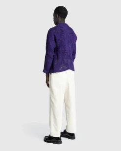 Bode Crochet Overshirt- Shirts