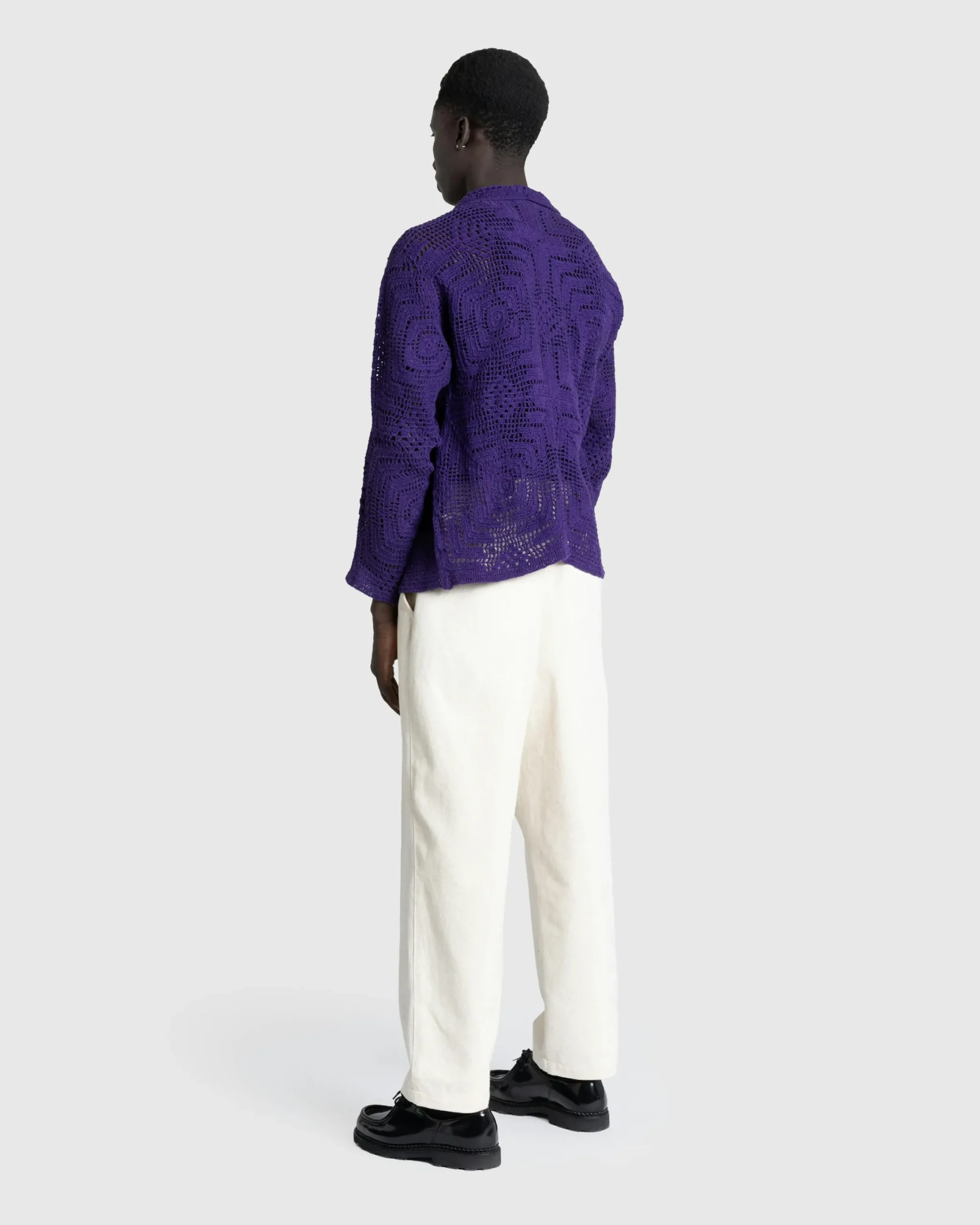 Bode Crochet Overshirt- Shirts