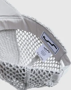 SSU Crochet Trucker Hat Ice Grey- Hats