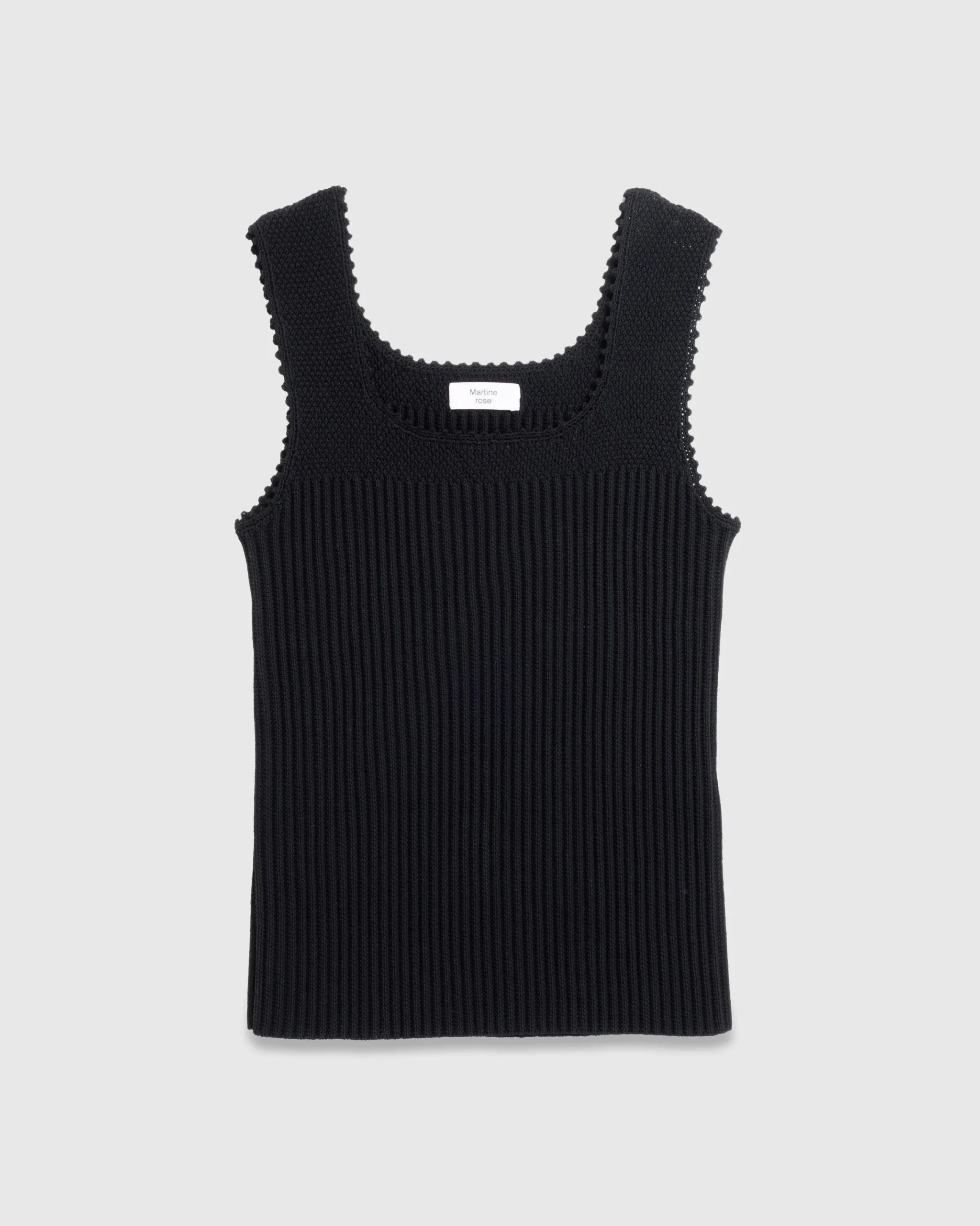 Martine Rose Crochet Vest- Knitwear