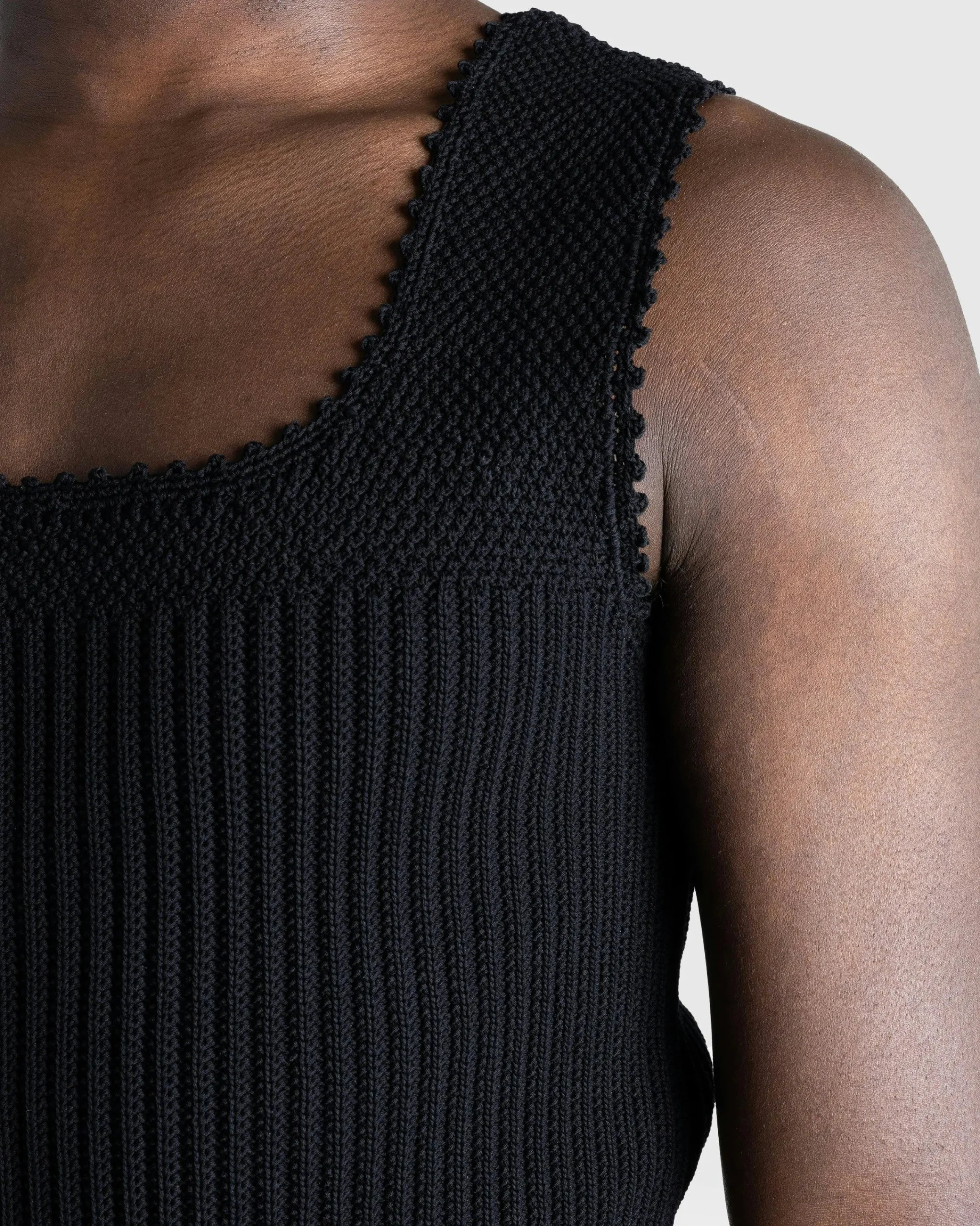 Martine Rose Crochet Vest- Knitwear