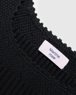Martine Rose Crochet Vest- Knitwear