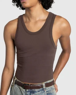 Entire Studios Cropped Tank- Tops