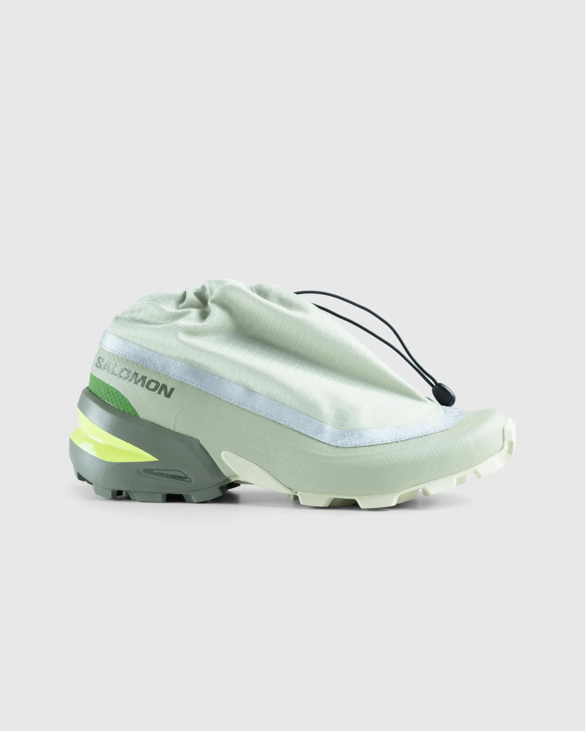 MM6 Maison Margiela Cross Low Alfalfa/Silver Reflective/Flint Grey- Sneakers