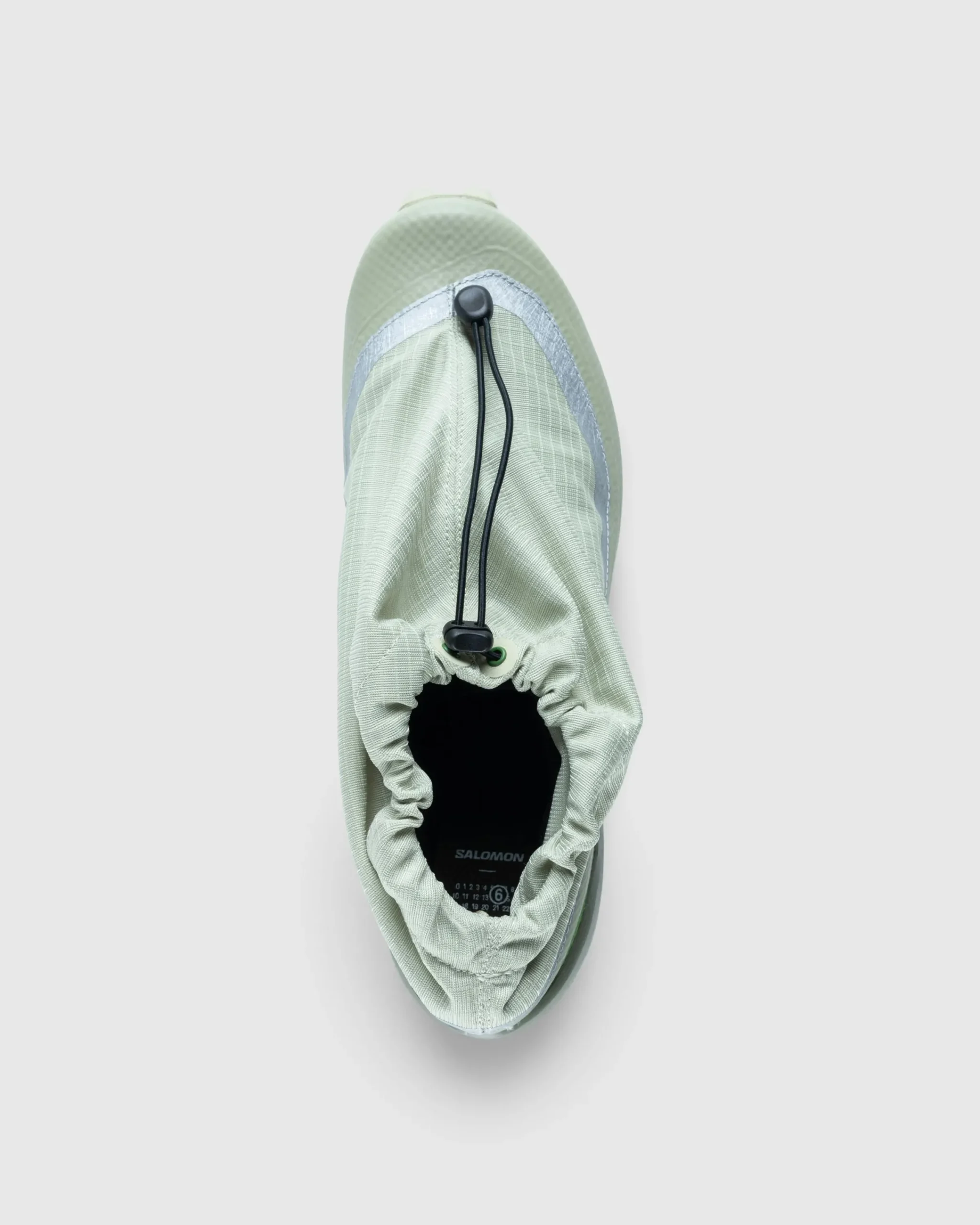 MM6 Maison Margiela Cross Low Alfalfa/Silver Reflective/Flint Grey- Sneakers