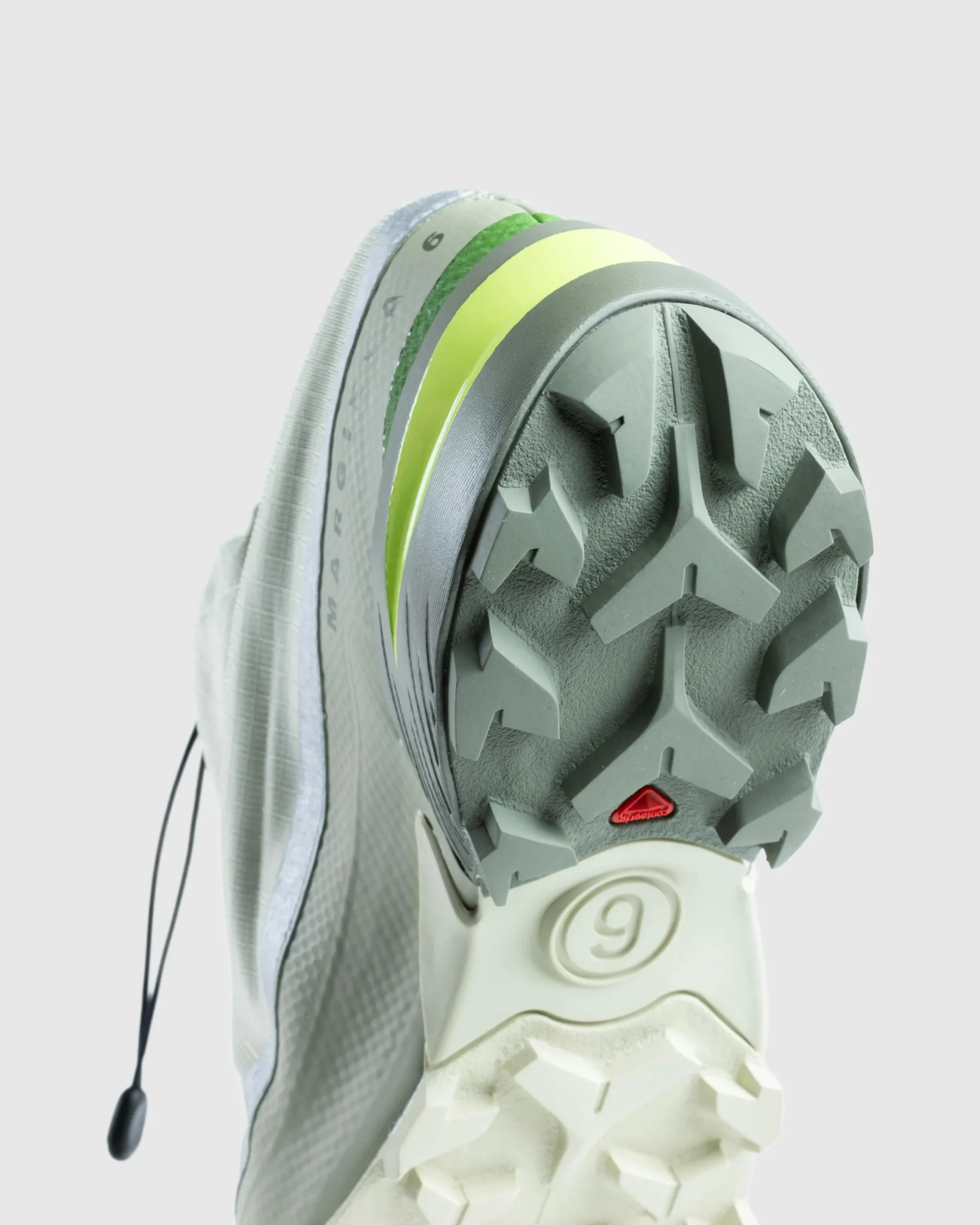 MM6 Maison Margiela Cross Low Alfalfa/Silver Reflective/Flint Grey- Sneakers
