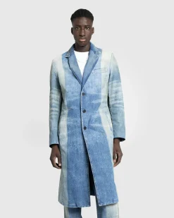 Diesel Denim Coat Medium- Outerwear