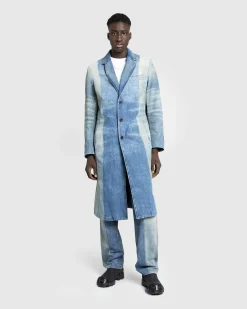 Diesel Denim Coat Medium- Outerwear