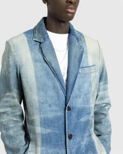 Diesel Denim Coat Medium- Outerwear