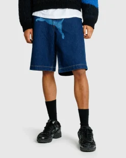 Puma Denim Short Dark Denim- Shorts