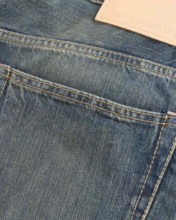 Acne Studios Denim Shorts Dark Blue- Shorts