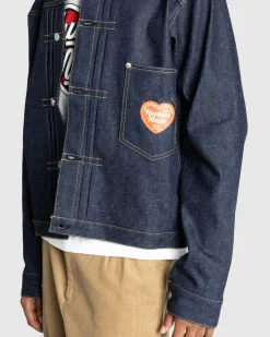 Human Made Denim Work Jacket Rigid- Outerwear