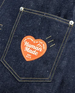 Human Made Denim Work Jacket Rigid- Outerwear