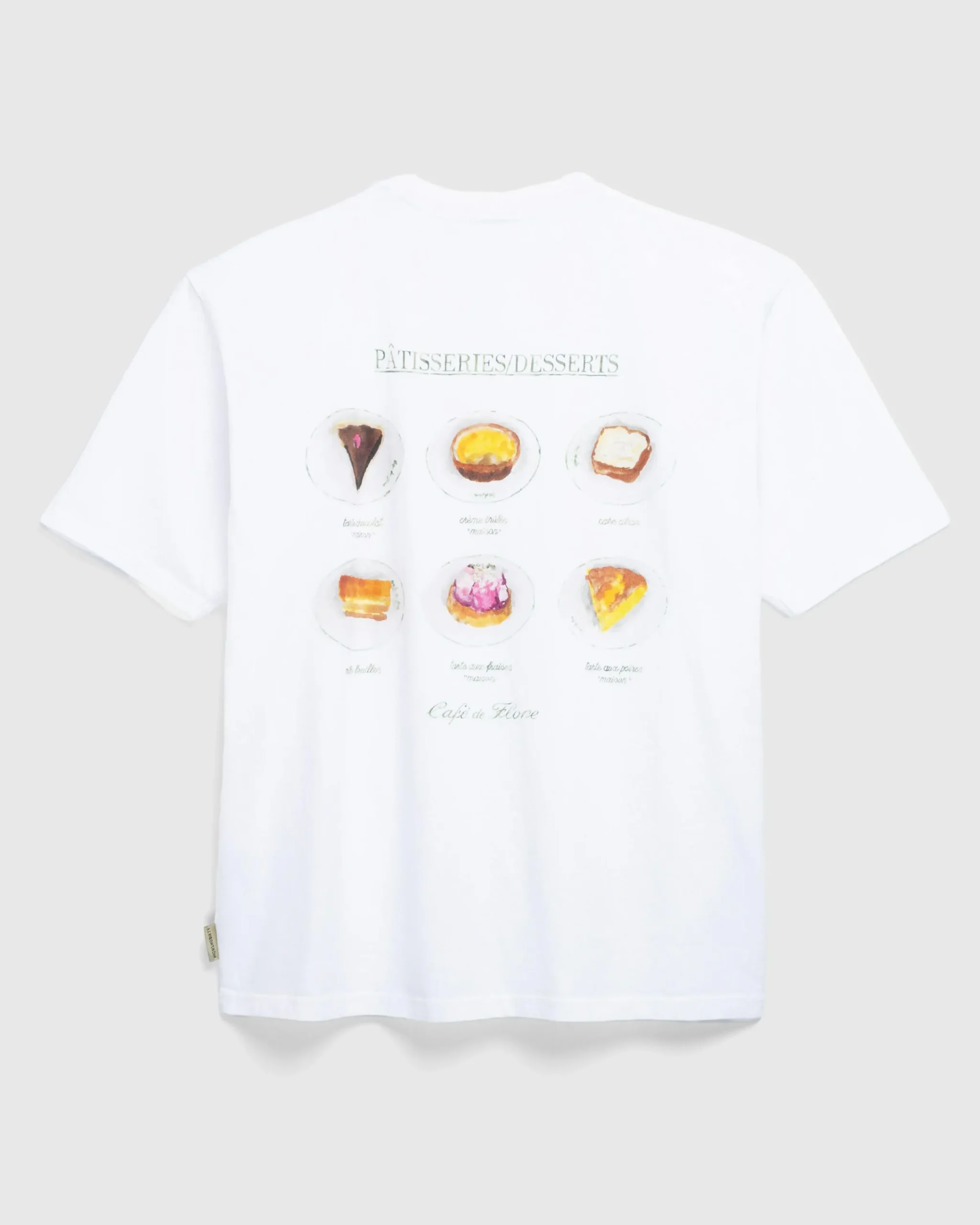 Café de Flore Dessert T-Shirt- Tops