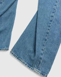 Maison Margiela Diagonal Seam Jeans Medium Blue- Pants