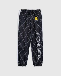 Puma Distressed Sweatpant  Black- Pants