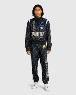 Puma Distressed Sweatpant  Black- Pants