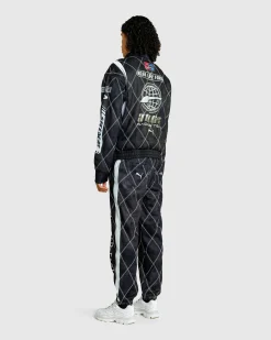 Puma Distressed Sweatpant  Black- Pants