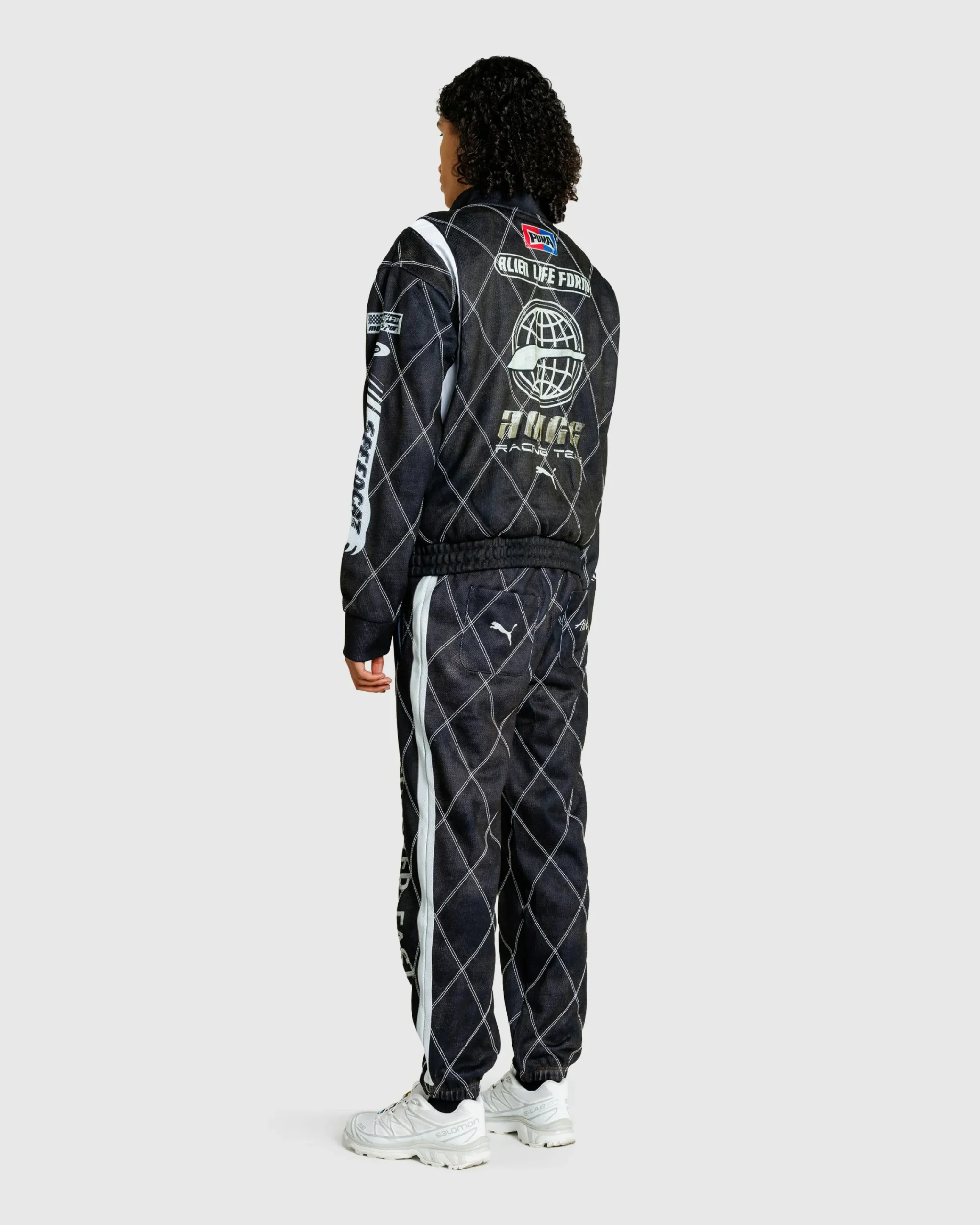 Puma Distressed Sweatshirt Black- Sweats