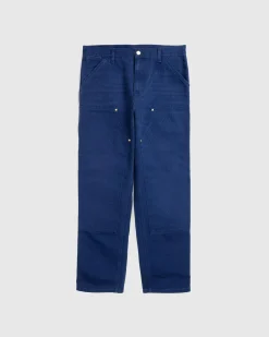 Carhartt WIP Double Knee Pant Air Force Blue/Aged Canvas- Pants