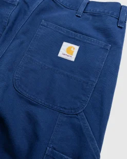 Carhartt WIP Double Knee Pant Air Force Blue/Aged Canvas- Pants