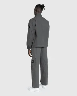 Stone Island Drawstring Pants Lead Grey- Pants