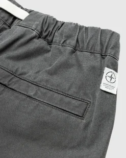 Stone Island Drawstring Pants Lead Grey- Pants
