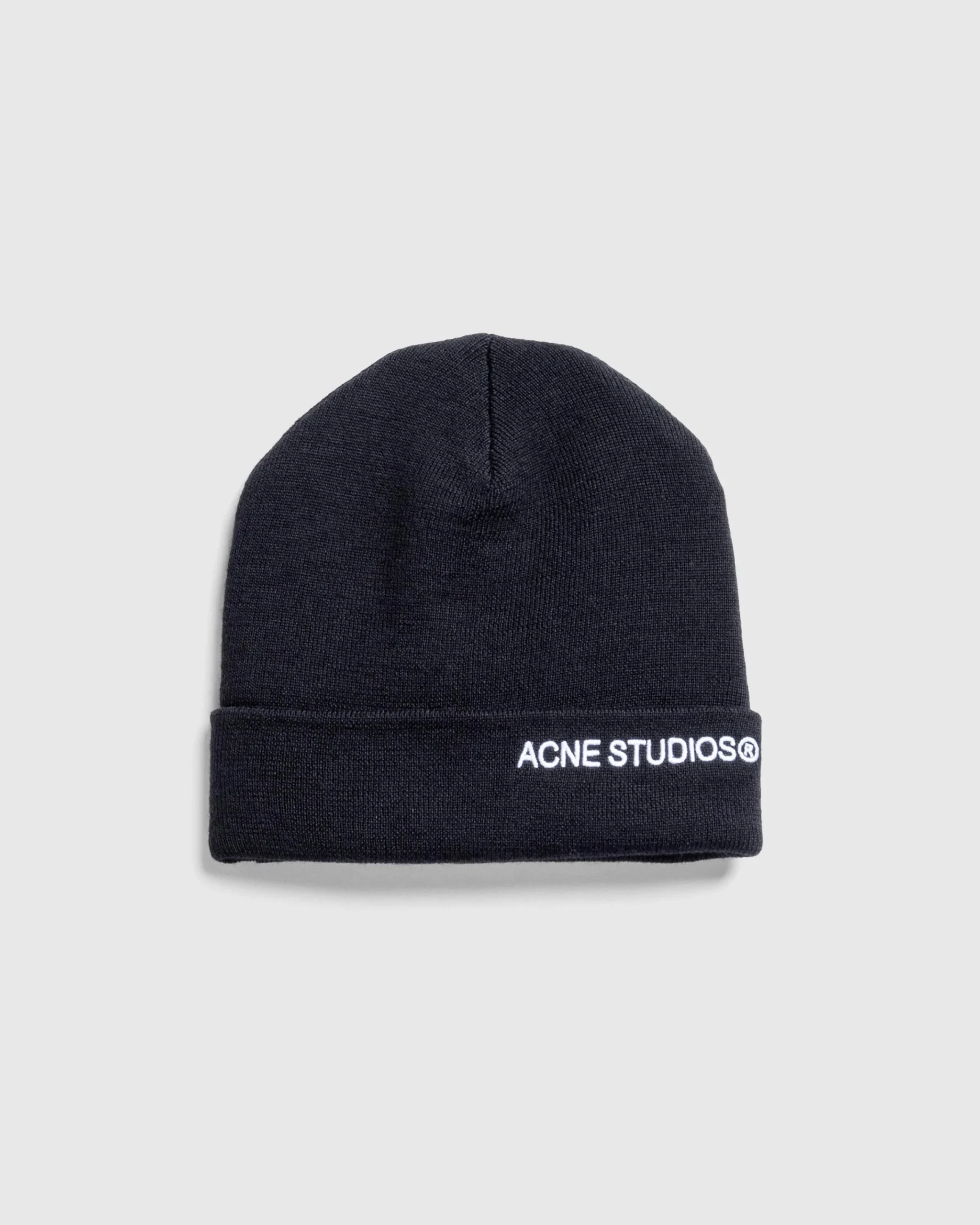 Acne Studios Embroidered Logo Beanie- Hats