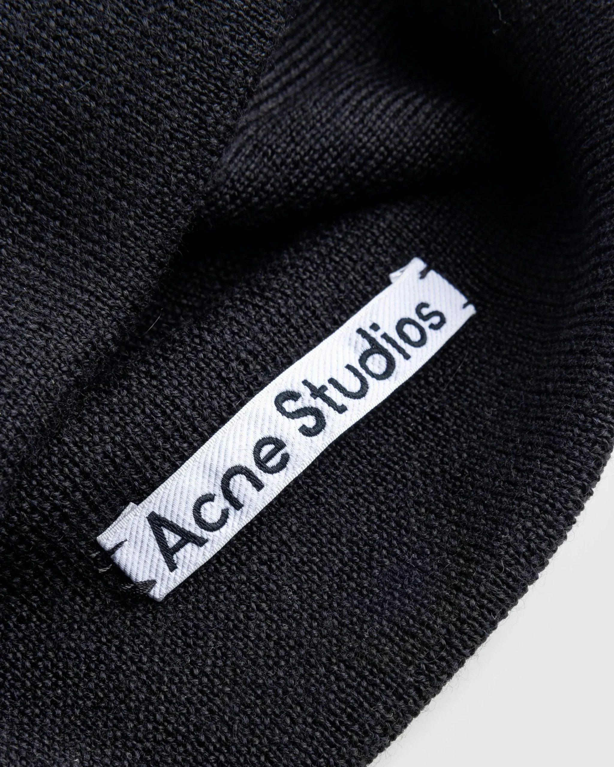 Acne Studios Embroidered Logo Beanie- Hats