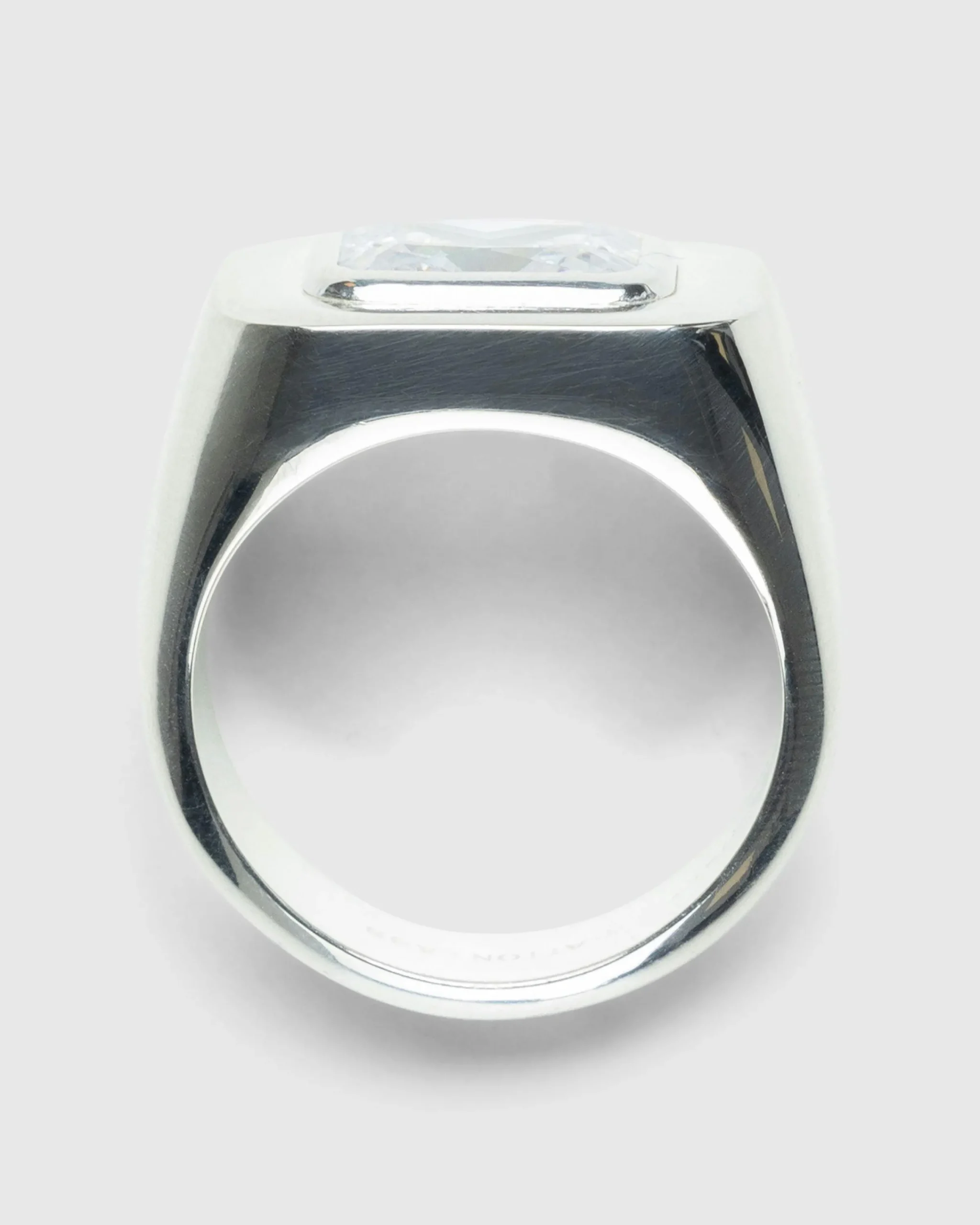 Hatton Labs Emerald Cut Signet Ring- Jewelry