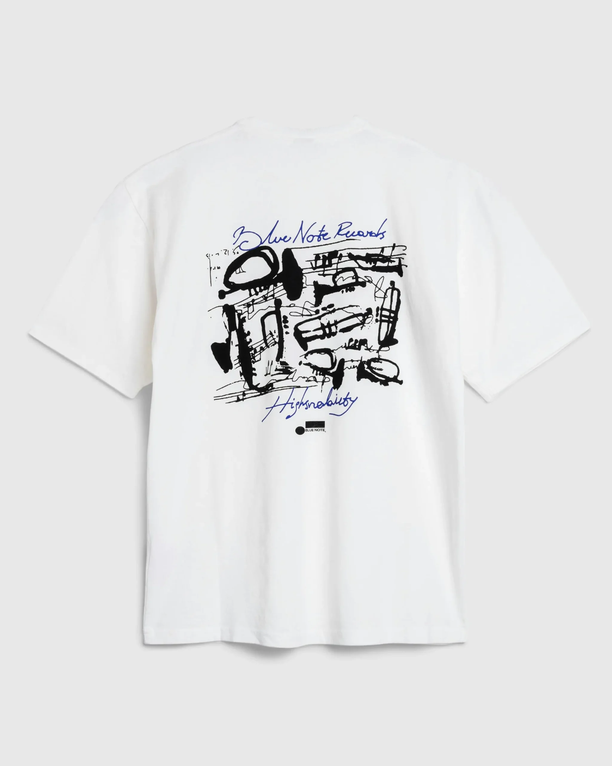 Blue Note Records Ensemble T-Shirt White- Tops