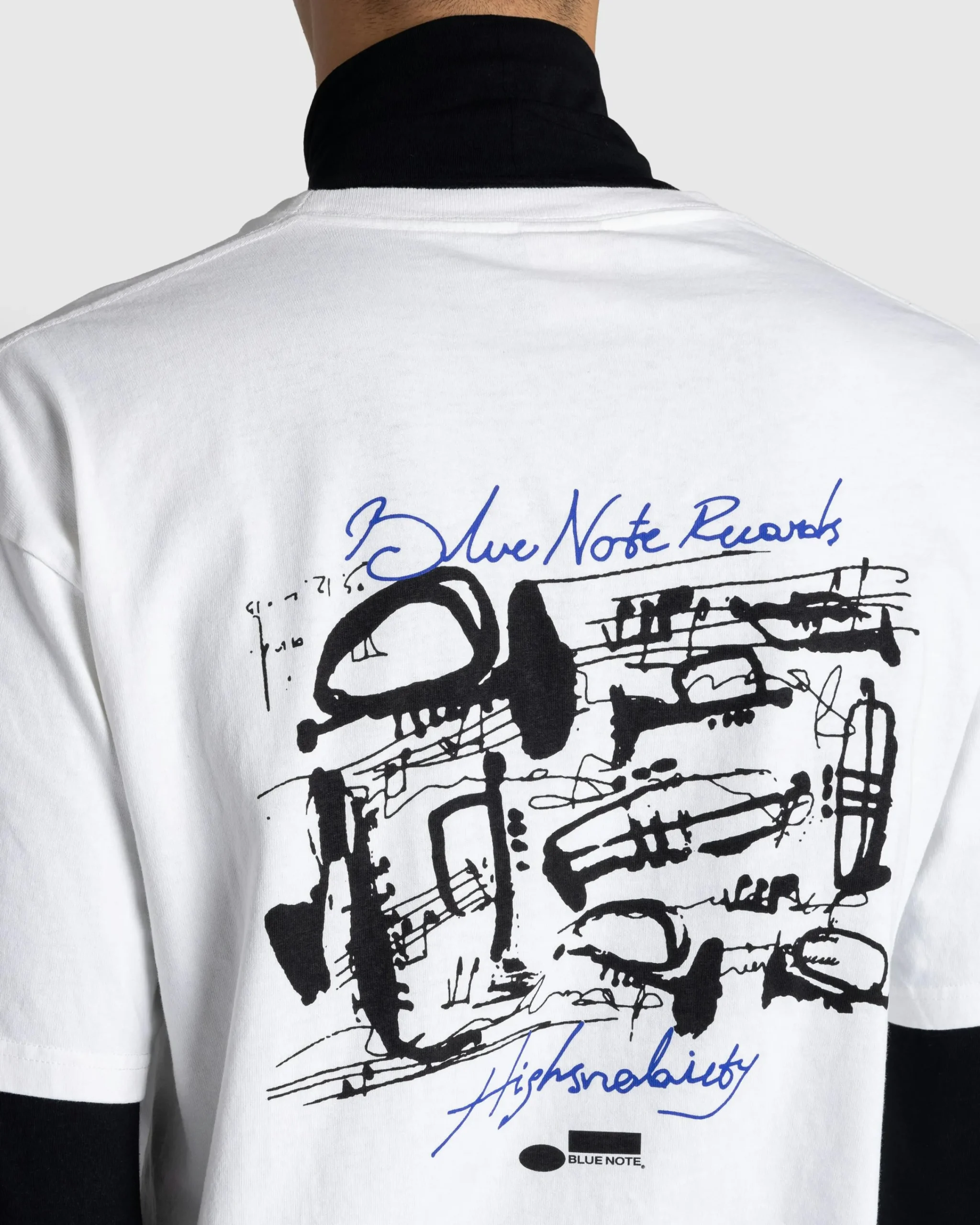 Blue Note Records Ensemble T-Shirt White- Tops