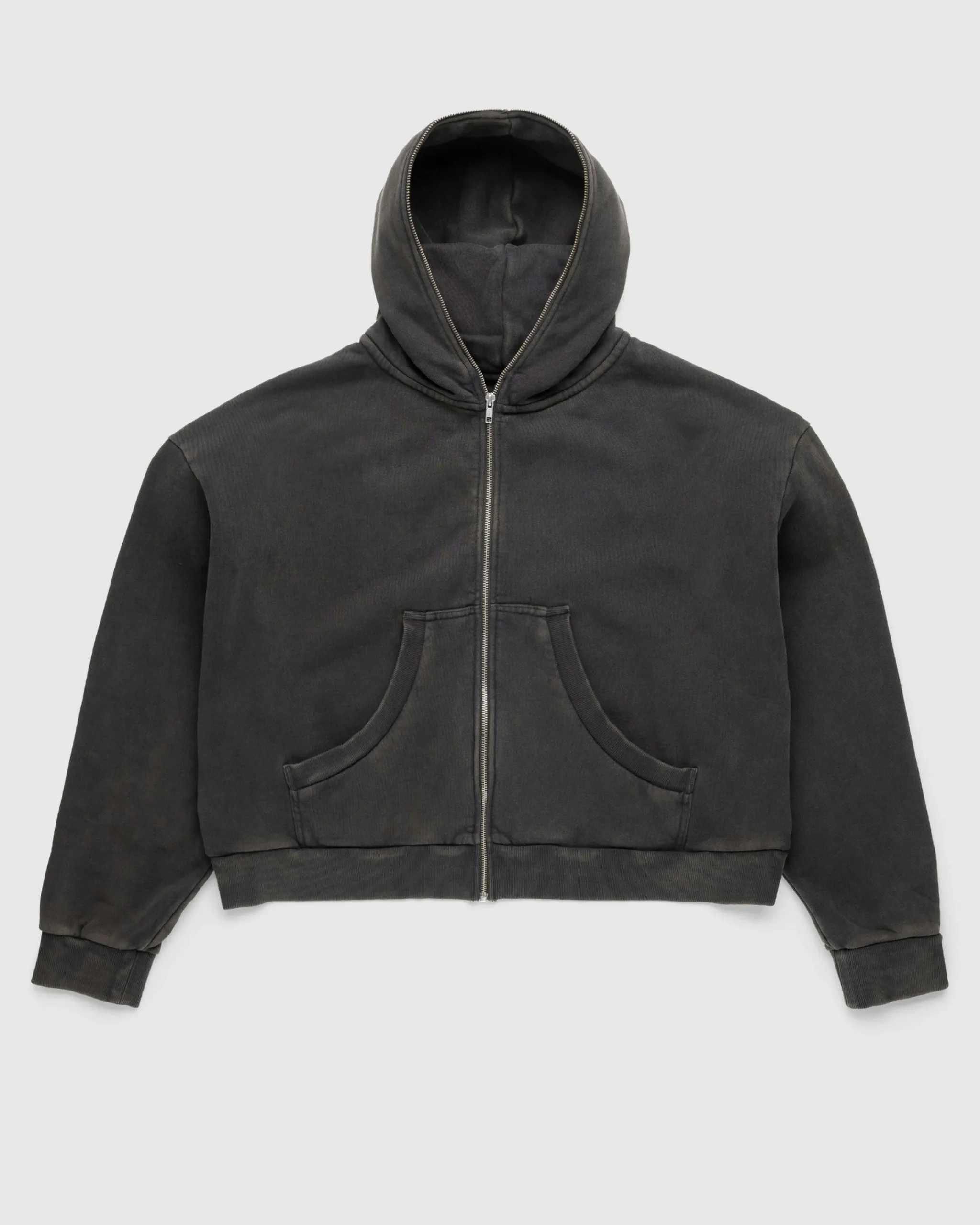 Entire Studios Eternal Zip Washed Black- Sweats
