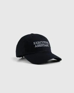 HO HO COCO Executive Assistant Cap Black/White- Hats
