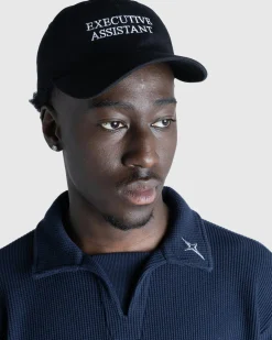 HO HO COCO Executive Assistant Cap Black/White- Hats