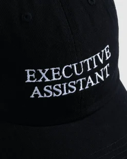 HO HO COCO Executive Assistant Cap Black/White- Hats
