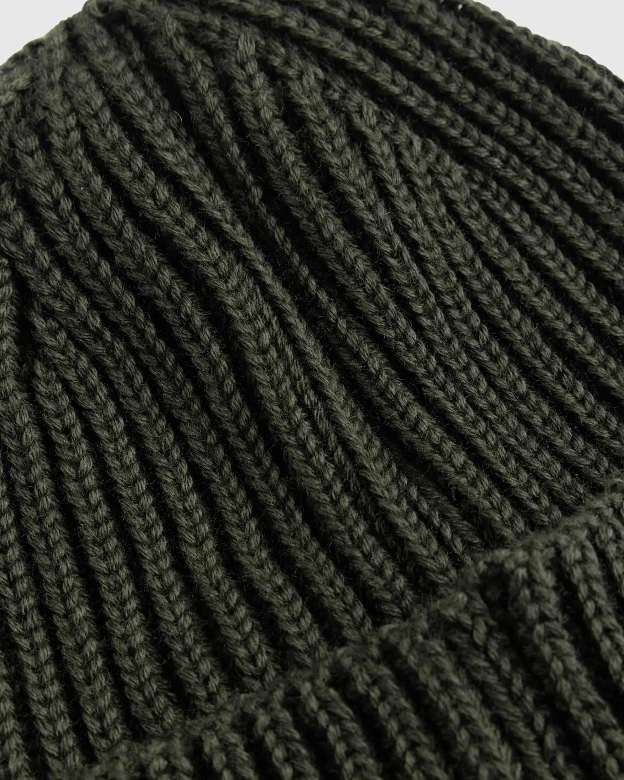 C.P. Company Extra Fine Merino Wool Goggle Beanie Ivy Green- Hats