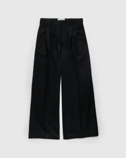 Jean Paul Gaultier Felted Wool Suit Pants Dark Grey- Pants