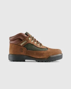 Timberland Field Boot Mid Lace Up Waterproof Boot Chocolate- Boots