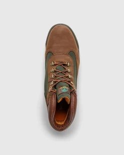 Timberland Field Boot Mid Lace Up Waterproof Boot Chocolate- Boots