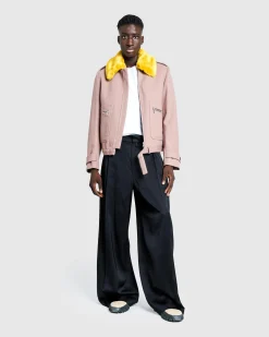 Dries van Noten Fitted Blouson Old Rose- Outerwear