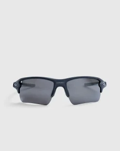 Oakley Flak 2.0 XL Steel Prizm Black Polarized- Sunglasses