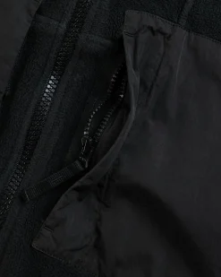 Stone Island Fleece Jacket Lead Grey- Outerwear