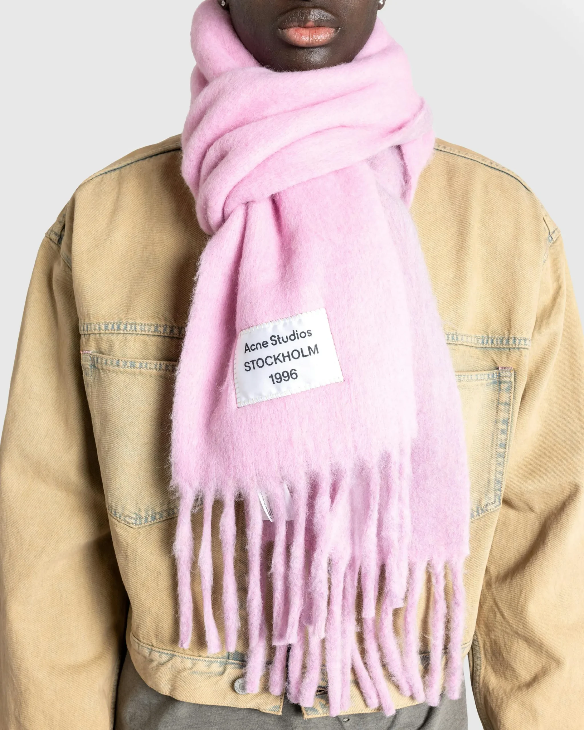 Acne Studios Fringed Scarf- Scarves